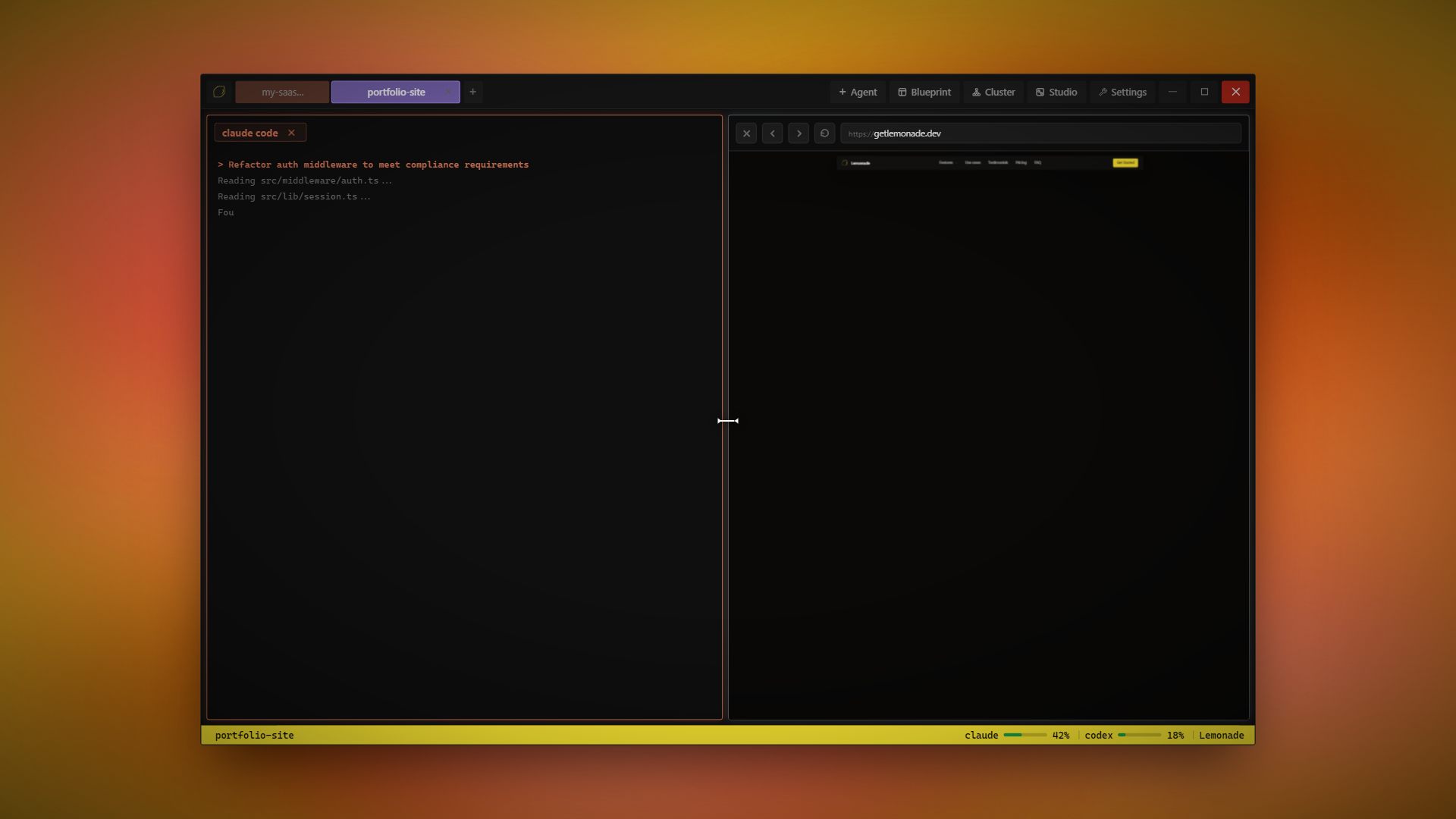 Workspace management